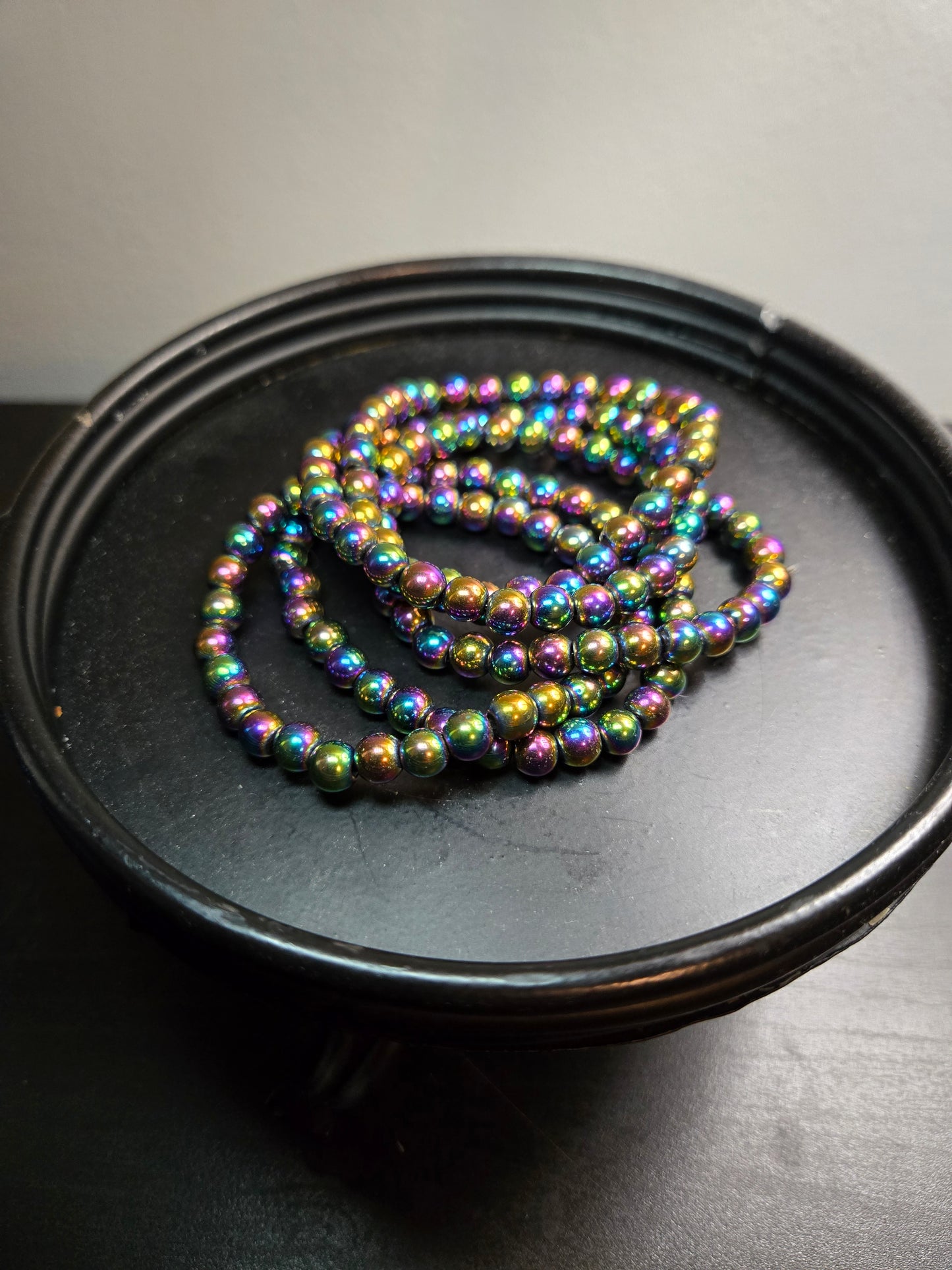 Rainbow Hematite Bracelet