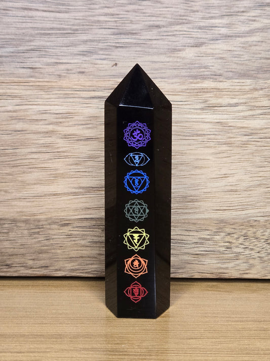 Obsidian Chakra Tower