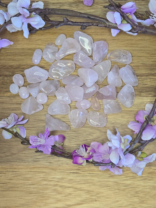 Rose Quartz Tumbled Stone