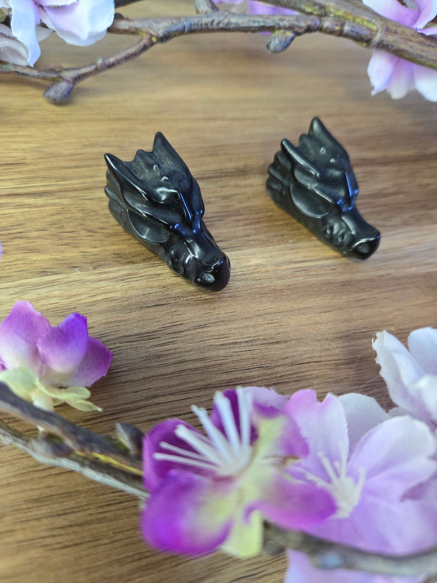 Obsidian Dragon Head